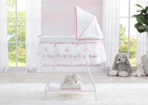 Classic Breeze Bassinet English Garden Floral (2213) 1-Classic Breeze Bassinet