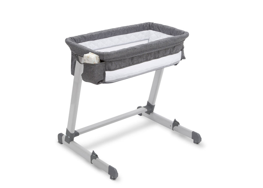 Grey Tweed (2012) 25501-2012 3-Simmons Kids® By the Bed City Sleeper Bassinet
