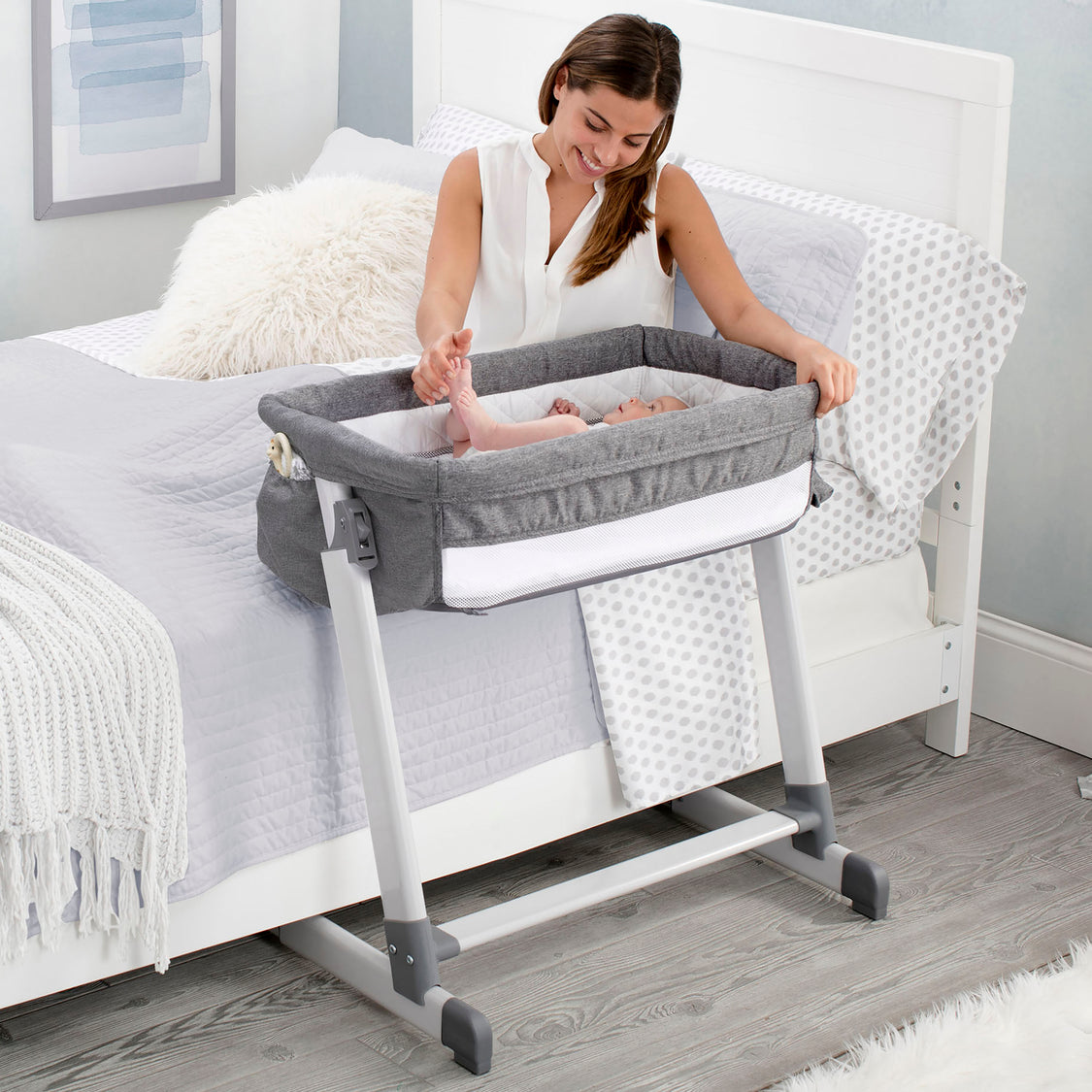 25501 2012 by the bed deluxe bassinet lifestyle 22
