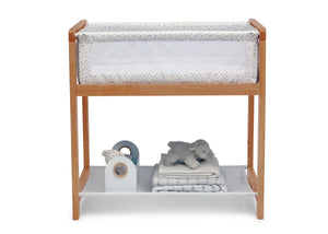 Classic Wood Bedside Bassinet Sleeper - Portable Crib with High-End Wood Frame  Paint Dabs (2129) 9-Classic Wood Bedside Bassinet Sleeper - Portable Crib with High-End Wood Frame