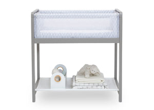 Link (2233) 4-Classic Wood Bedside Bassinet Sleeper - Portable Crib with High-End Wood Frame