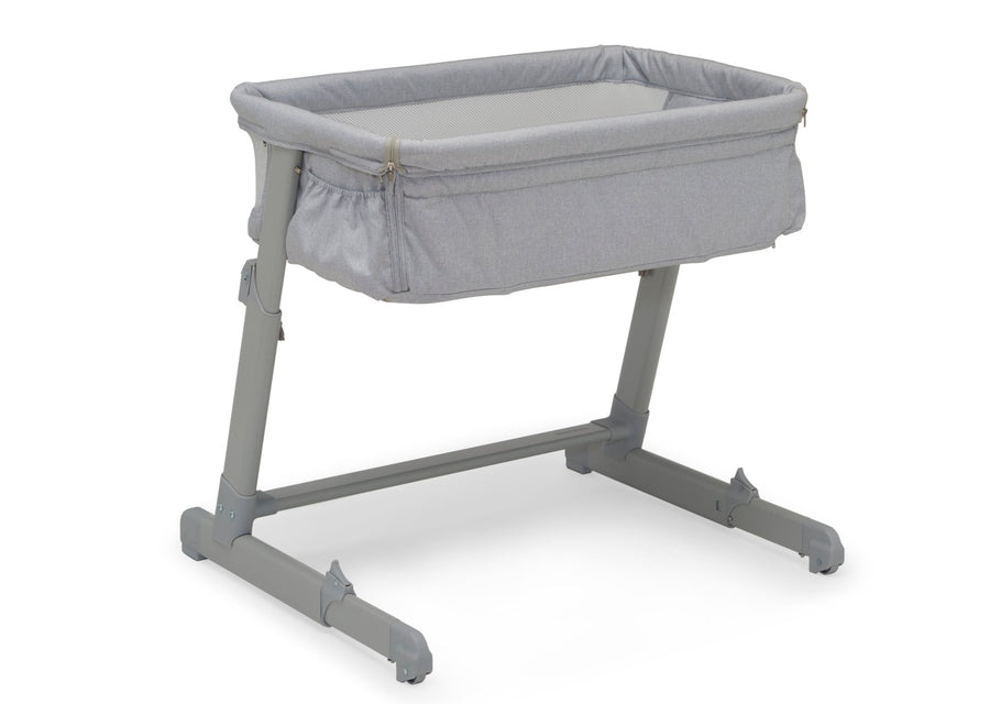 Grey Stripes (2359) 14-babyGap Whisper Bedside Bassinet