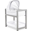 Classic Deluxe Wood Bedside Bassinet Sleeper Grey (2130) 6-Classic Deluxe Wood Bedside Bassinet Sleeper