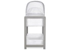 Classic Deluxe Wood Bedside Bassinet Sleeper Grey (2130) 4-Classic Deluxe Wood Bedside Bassinet Sleeper