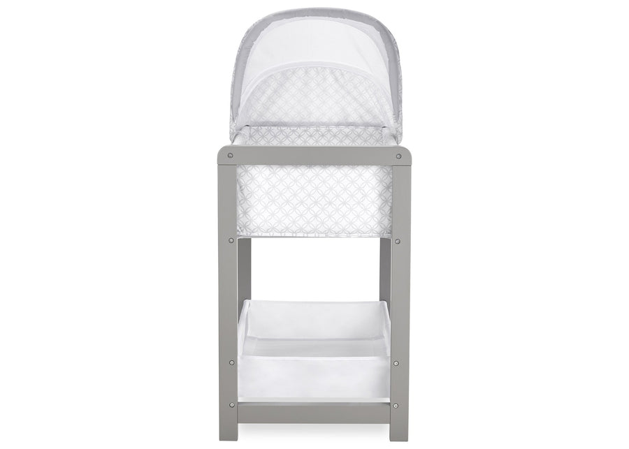 Classic Deluxe Wood Bedside Bassinet Sleeper Grey (2130) 4-Classic Deluxe Wood Bedside Bassinet Sleeper