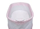 Pink Infinity (2234) bassinet 5-Sweet Dreams Bassinet with Airflow Mesh