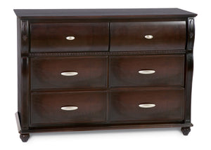 Simmons Kids LaBrosse Cherry (26) Vancouver Double Dresser Front View a1a 0-Vancouver Double Dresser