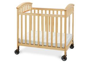 Simmons Kids Natural (260) Laurel Crib, Side View b2b 1-Laurel Crib