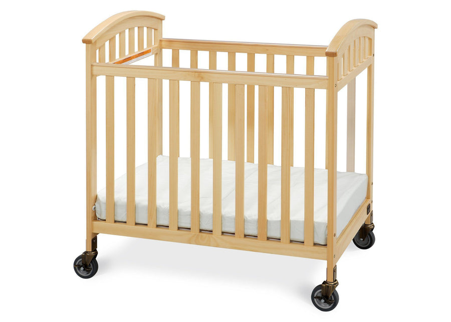 Simmons Kids Natural (260) Laurel Crib, Side View b2b 2-Laurel Crib
