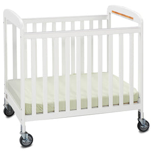 Simmons Kids White (100) Sweet Dreamer Crib, Right Side View a2a 20-Sweet Dreamer Crib