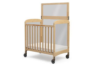 Simmons Kids Natural (260) Sweet Dreamer with Safe Barrier, Left Side View a2a 2-Sweet Dreamer Crib with Safe Barrier