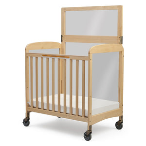 Simmons Kids Natural (260) Sweet Dreamer with Safe Barrier, Left Side View a2a 18-Sweet Dreamer Crib with Safe Barrier