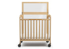 Simmons Kids Natural (260) Sweet Dreamer with Safe Barrier, Front View a1a 1-Sweet Dreamer Crib with Safe Barrier