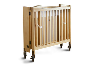 Simmons Kids Natural (260) Foldaway Crib, Folded a2a 0-Foldaway Crib
