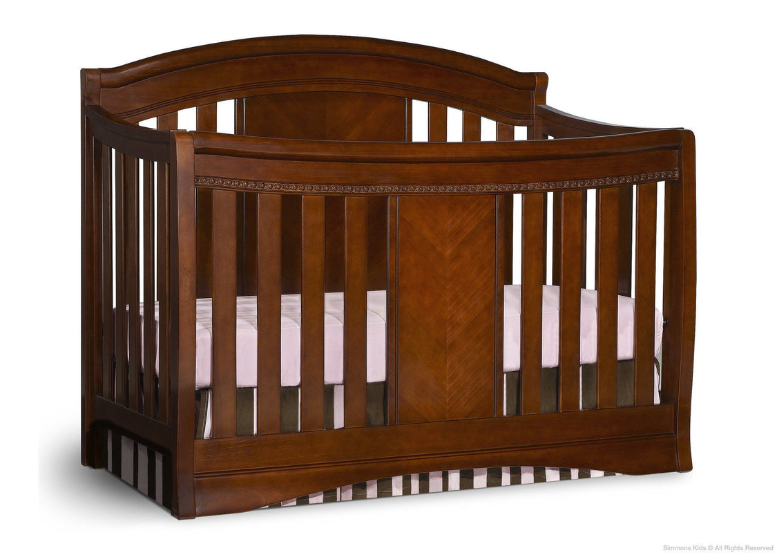 Simmons Kids Espresso Truffle (208) Elite Crib 'N' More (299180), Crib Conversion