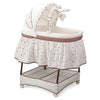 Delta Children Espresso Truffle (208) Slumber Time Elite Gliding Bassinet, Right Side View b1b 8-Slumber Time Elite Gliding Bassinet