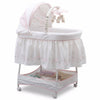 Delta Children Tulip Garden (665) Slumber Time Elite Gliding Bassinet, Right Side View e1e 16-Slumber Time Elite Gliding Bassinet