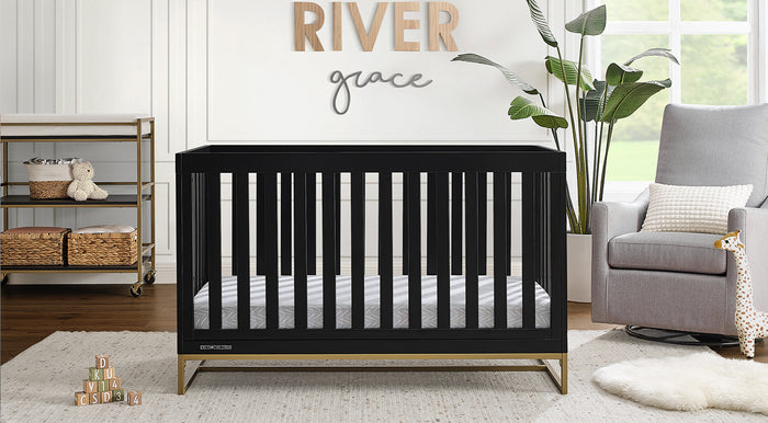 Jade 4in1 Nursery Set Ebony Melted Bronze 1-Jade Collection