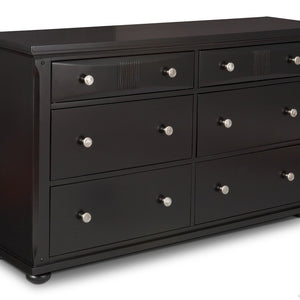 Simmons Kids Black (001) Impressions Double Dresser a1a 0-Impressions Double Dresser