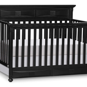 Simmons Kids Black (001) Impressions Crib 'N' More, Crib Conversion a2a 0-Impressions Crib 'N' More