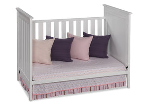 Simmons Kids White (100) Melody 3-in-1 Crib, Day Bed Conversion b3b 8-Melody 3-in-1 Crib