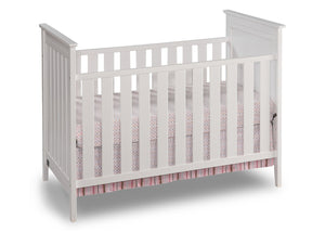 Simmons Kids White (100) Melody 3-in-1 Crib, Crib Conversion b1b 17-Melody 3-in-1 Crib
