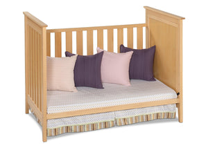 Simmons Kids Natural (260) Melody 3-in-1 Crib, Day Bed Conversion c3c 10-Melody 3-in-1 Crib