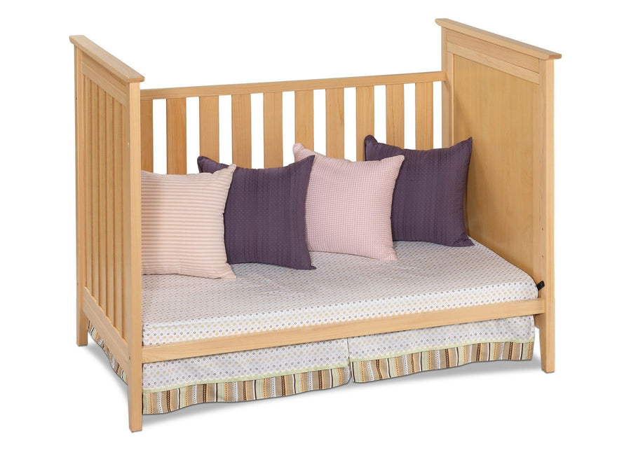 Simmons Kids Natural (260) Melody 3-in-1 Crib, Day Bed Conversion c3c 7-Melody 3-in-1 Crib