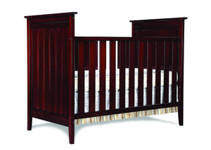 Simmons Kids Black Cherry Espresso (607) Melody 3-in-1 Crib, Crib Conversion d1d 23-Melody 3-in-1 Crib