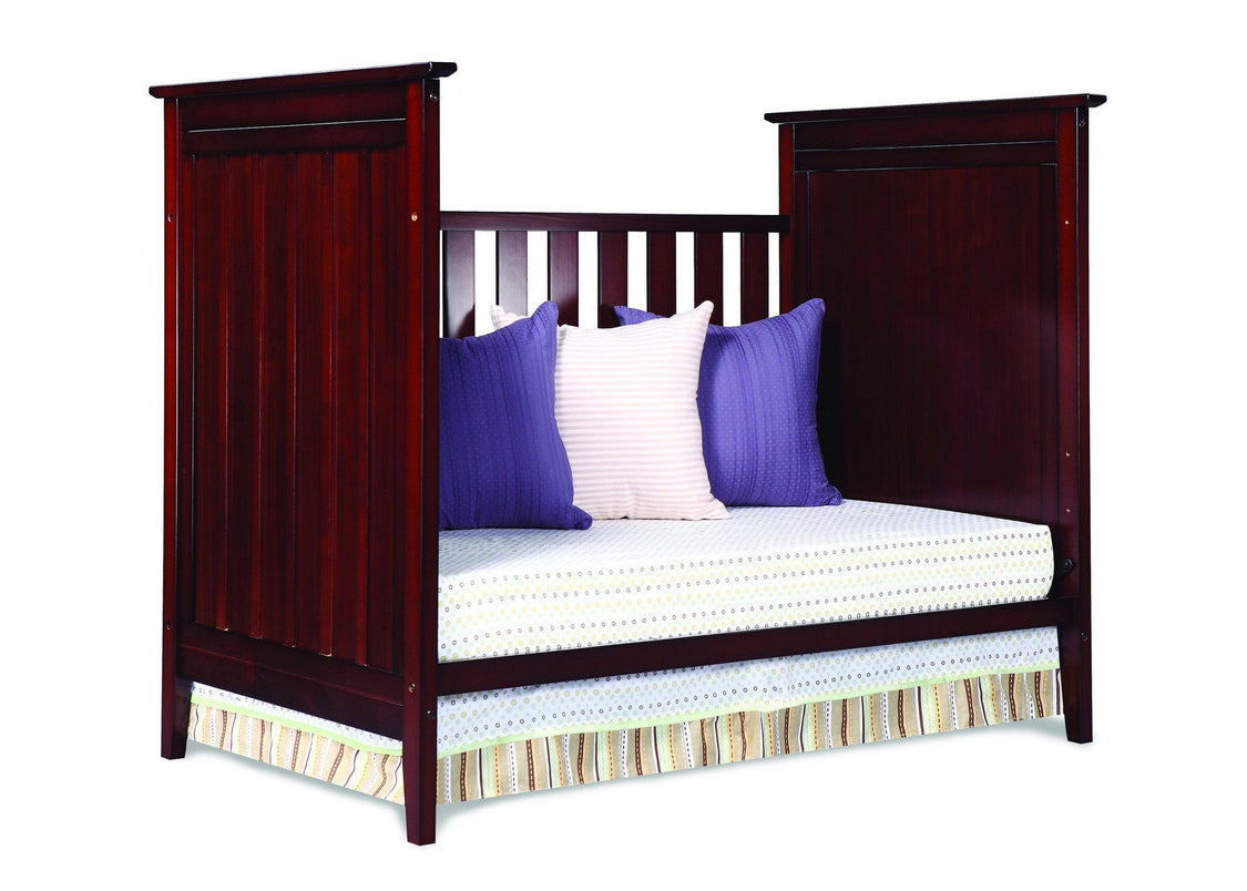 Simmons Kids Black Cherry Espresso (607) Melody 3-in-1 Crib, Daybed Conversion d3d