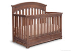 Simmons Kids Antique Walnut (267) Chateau Crib 'N' More, Crib Conversion 6-Chateau Crib 'N' More
