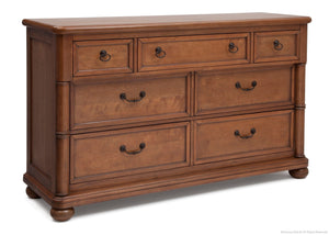 Simmons Kids Chestnut (227) Hanover Park Double Dresser b2b 9-Hanover Park Double Dresser