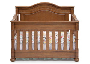 Simmons Kids Chestnut (227) Hanover Park Crib 'N' More, Crib Conversion Front View b2b 8-Hanover Park Crib 'N' More