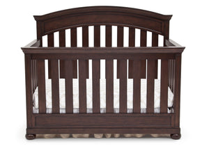 Simmons Kids Vintage Espresso (915) Castille Crib 'N' More, Crib Conversion Front View  b1b 10-Castille Crib 'N' More