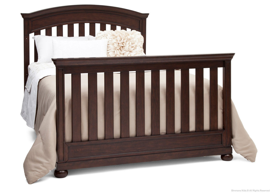 Simmons Kids Vintage Espresso (915) Castille Crib 'N' More, Full-Size Bed Conversion b5b