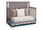 Simmons Kids Stained Grey (054) Chevron Crib 'N' More, Day Bed Conversion a4a 4-Chevron Crib 'N' More