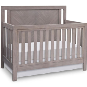 Simmons Kids Stained Grey (054) Chevron Crib 'N' More, Crib Conversion a2a 16-Chevron Crib 'N' More