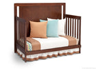 Simmons Kids Espresso Truffle (208) Chevron Crib 'N' More, Day Bed Conversion b4b 8-Chevron Crib 'N' More