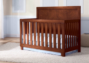 Simmons Kids Espresso Truffle (208) Bellante 4-in-1 Crib, Room Shot a0a 19-Bellante 4-in-1 Crib