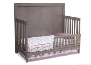 Simmons Kids Stained Grey (054) Bellante 4-in-1 Crib, Toddler Bed Conversion b2b 4-Bellante 4-in-1 Crib