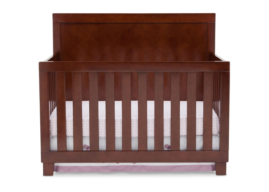 Simmons Kids Espresso Truffle (208) Bellante 4-in-1 Crib, Crib Conversion a2a 3-Bellante 4-in-1 Crib