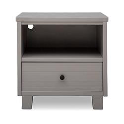 Simmons Kids Grey (026) Rowen Nightstand 12-Cubby Nightstand