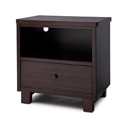 Simmons Kids Black Espresso (907) Rowen Nightstand 8-Cubby Nightstand