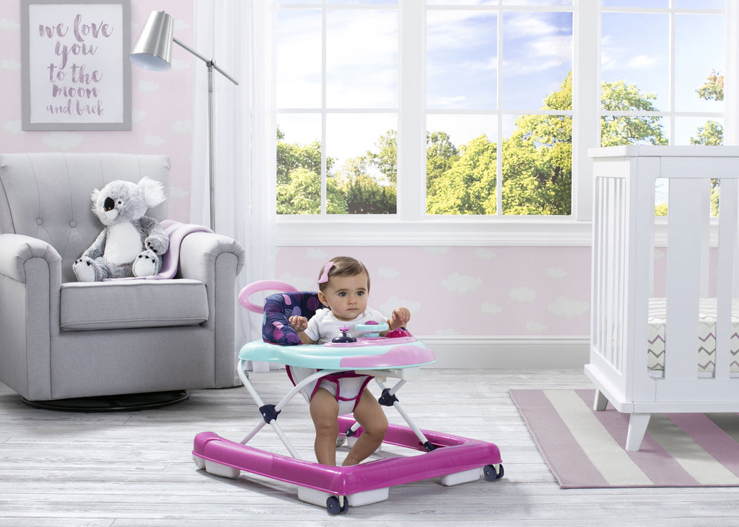 Delta Children Orbit (2031) First Exploration 2-in-1 Activity Walker (32201) hangtag, b1b