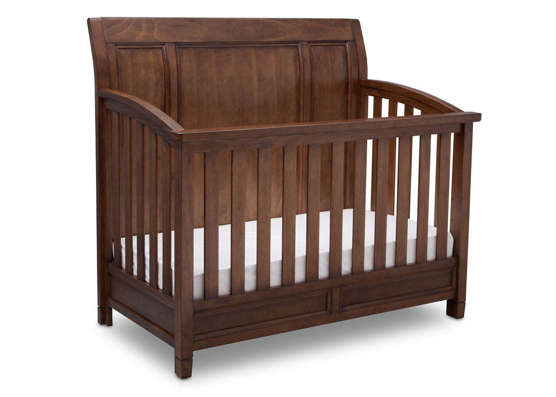Simmons Kids Antique Chestnut (2100) Kingsley Crib 'N' More, Crib Conversion b3b