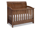 Simmons Kids Weathered Chestnut (223) Kingsley Crib 'N' More, Crib Conversion a3a 1-Kingsley Crib 'N' More