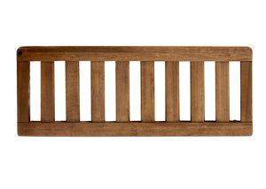 Simmons Kids Weathered Chestnut (223) Toddler Guardrail (324725), Front View a2a 0-Toddler Guardrail (324725)