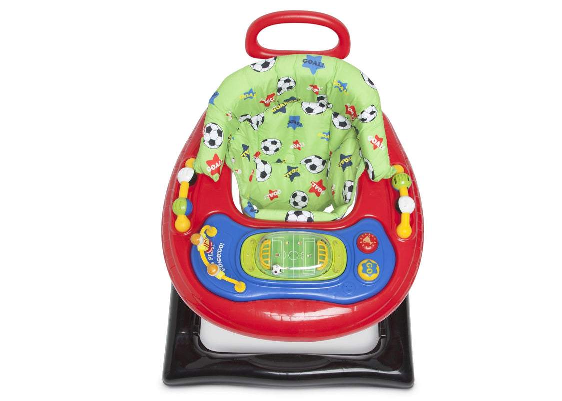 Delta Children Soccer (2061) Lil Goal Keeper 2-in-1 Baby Walker, Top Silo View