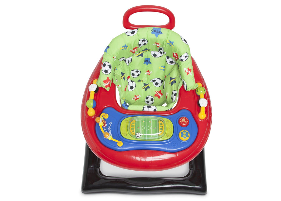 Delta Children Soccer (2061) Lil Goal Keeper 2-in-1 Baby Walker, Top Silo View 5-Lil Goal Keeper 2-in-1 Baby Walker, Soccer