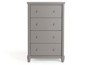 Grey (026) Barrington Chest (325041) Front View a2a 3-Belmont 4 Drawer Chest